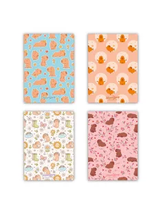   Forever Young Füzet Forever Young A/4 vonalas tűzött Capybara