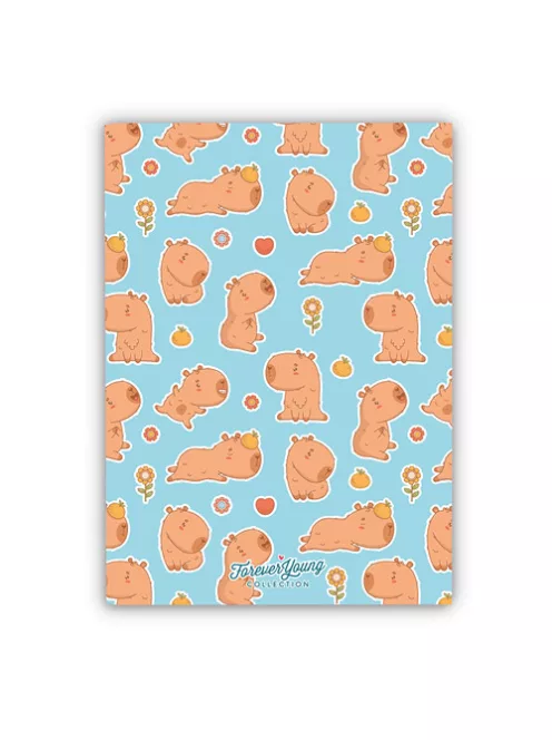 Forever Young Füzet Forever Young A/4 vonalas tűzött Capybara