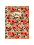 Pigna Füzet Pigna Nature Flowers A/4 tűzött 42 lapos vonalas