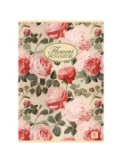 Pigna Füzet Pigna Nature Flowers A/5 tűzött 42 lapos vonalas
