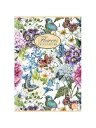 Pigna Füzet Pigna Nature Flowers A/5 tűzött 42 lapos vonalas