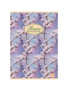 Pigna Füzet Pigna Nature Flowers A/5 tűzött 42 lapos vonalas