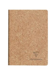   Clairefontaine Füzet Clairefontaine Jeans & Cocoa A/6 48 lapos, vonalas, varrott gerinccel, Cocoa