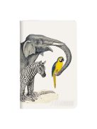 Clairefontaine Füzet Clairefontaine Deyrolle Animalis 7,5x12 cm 24 lapos, sima, puha fedeles, vegyes