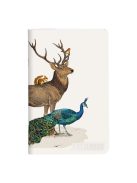 Clairefontaine Füzet Clairefontaine Deyrolle Animalis 7,5x12 cm 24 lapos, sima, puha fedeles, vegyes