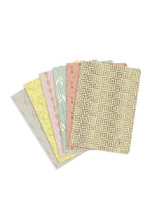   Clairefontaine Füzet Clairefontaine Neo Deco Spring/Summer 14,8x21 cm 48 lapos vonalas, vegyes