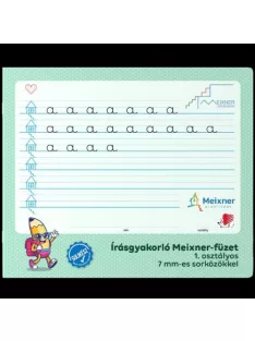   ICO Füzet Meixner kisalakú 1. osztályos 7mm sorközzel 32 lapos fekvő