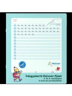   ICO Füzet Meixner kisalakú 3. és 4. osztályos 4mm sorközzel 32 lapos álló
