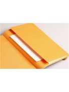 Rhodia Napló Clairefontaine Rhodiarama A/5 80 lapos ponthálós puha fedeles, gumis, vízkék