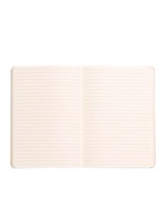   Rhodia Napló Clairefontaine Rhodiarama A/5 80 lapos vonalas puha fedeles, gumis, ezüst