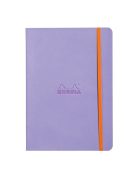 Rhodia Napló Clairefontaine Rhodiarama A/5 80 lapos vonalas puha fedeles, gumis, írisz