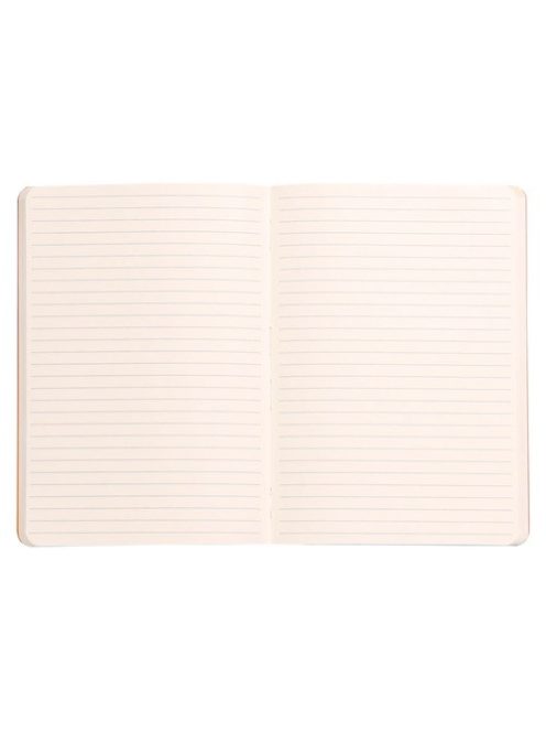Rhodia Napló Clairefontaine Rhodiarama A/5 80 lapos vonalas puha fedeles, gumis, narancsvörös