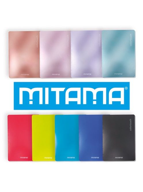 Mitama Füzet Mitama Maxi A/4 42 lapos vonalas vegyes metál színű