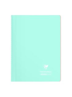   Clairefontaine Spirálfüzet Clairefontaine Koverbook Blush A/4 80 lapos PP borítású vonalas menta
