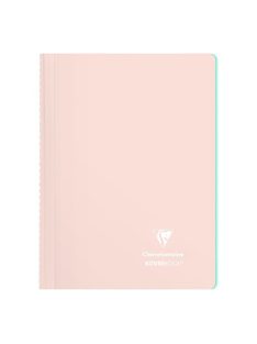   Clairefontaine Spirálfüzet Clairefontaine Koverbook Blush A/4 80 lapos PP borítású vonalas púderrózsaszín