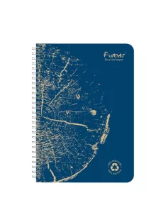   Clairefontaine Spirálfüzet Clairefontaine Forever Premium A/5 60 lapos, vonalas