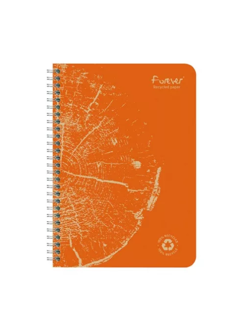 Clairefontaine Spirálfüzet Clairefontaine Forever Premium A/5 60 lapos, vonalas