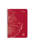 Clairefontaine Spirálfüzet Clairefontaine Forever Premium A/5 60 lapos, vonalas