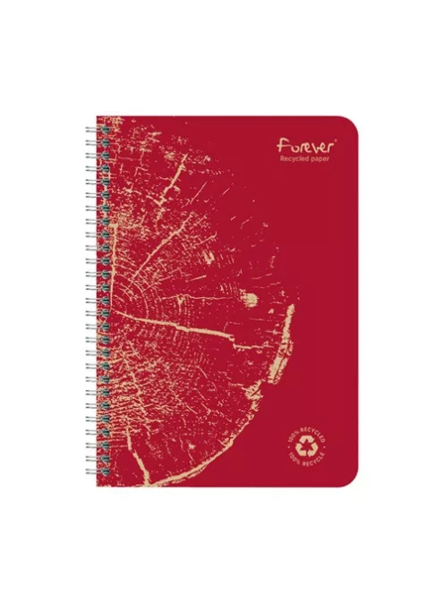 Clairefontaine Spirálfüzet Clairefontaine Forever Premium A/5 60 lapos, vonalas