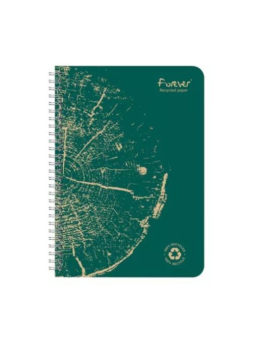 Clairefontaine Spirálfüzet Clairefontaine Forever Premium A/5 60 lapos, vonalas