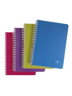   Clairefontaine Spirálfüzet Clairefontaine Linicolor Intensive A/4-90 lapos vonalas margós
