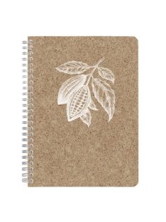   Clairefontaine Spirálfüzet Clairefontaine Jeans & Cocoa A/5 74 lapos, vonalas, Cocoa motívum, vegyes