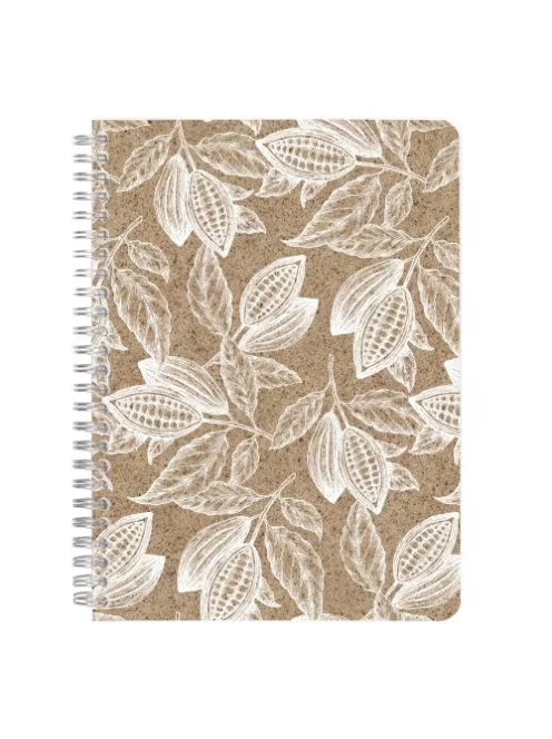 Clairefontaine Spirálfüzet Clairefontaine Jeans & Cocoa A/5 74 lapos, vonalas, Cocoa motívum, vegyes