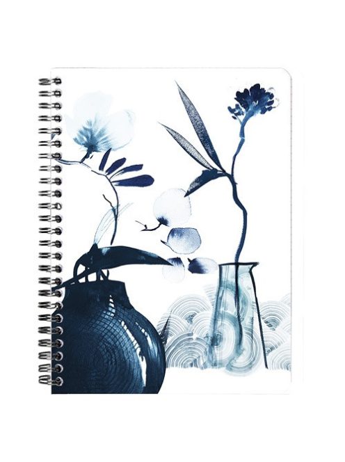 Clairefontaine Spirálfüzet Clairefontaine Inkebana A/5, 60 lapos, vonalas, vegyes