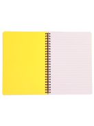 Clairefontaine Spirálfüzet Clairefontaine Inkebana A/5, 60 lapos, vonalas, vegyes