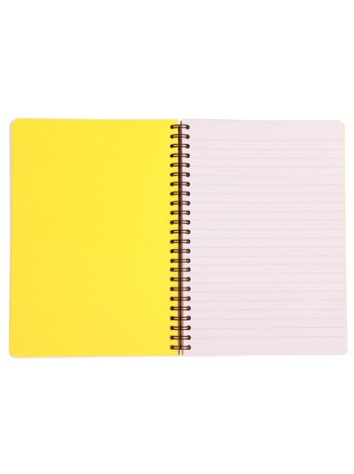 Clairefontaine Spirálfüzet Clairefontaine Inkebana A/5, 60 lapos, vonalas, vegyes