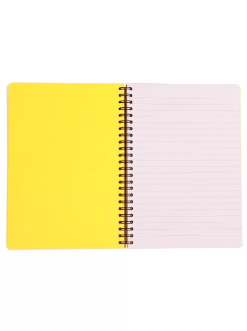 Clairefontaine Spirálfüzet Clairefontaine Inkebana A/5, 60 lapos, vonalas, vegyes