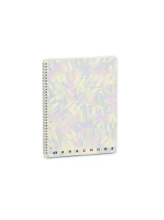   Pigna Spirálfüzet Pigna Monocromo MULTICOLOR A/4 100 lapos vonalas