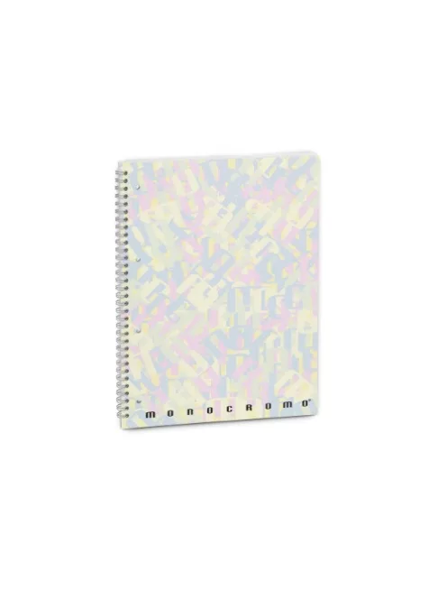 Pigna Spirálfüzet Pigna Monocromo MULTICOLOR A/4 100 lapos vonalas