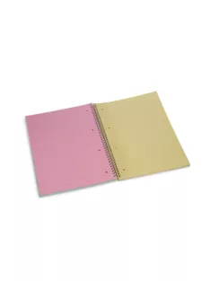   Pigna Spirálfüzet Pigna Monocromo MULTICOLOR A/4 100 lapos kockás