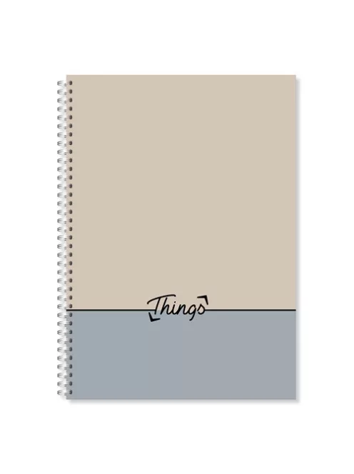 Pd School Spirálfüzet pd Uniwords A/4-80 lapos vonalas