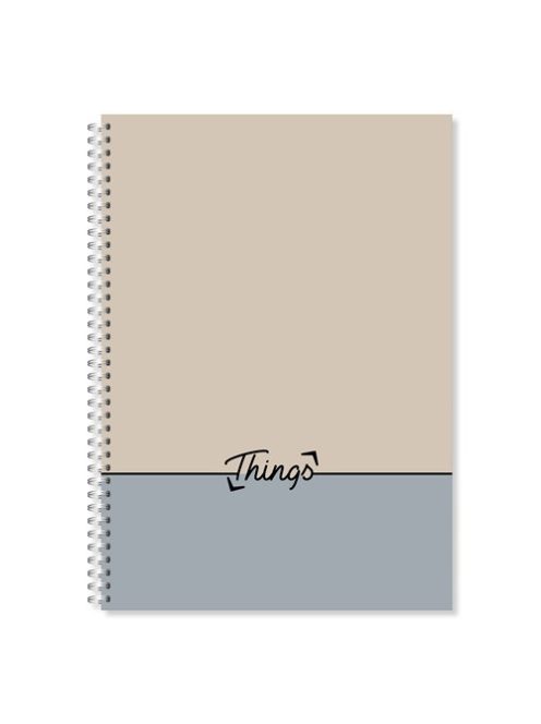 Pd School Spirálfüzet pd Uniwords A/4-80 lapos sima