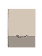 Pd School Spirálfüzet pd Uniwords A/4-80 lapos sima