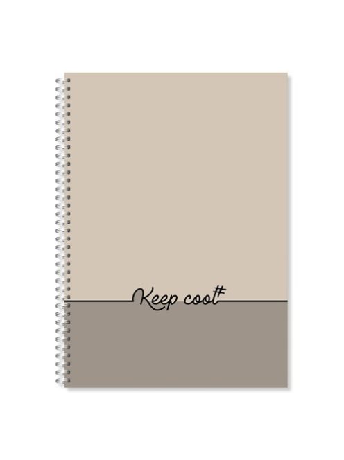 Pd School Spirálfüzet pd Uniwords A/4-80 lapos sima