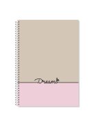 Pd School Spirálfüzet pd Uniwords A/4-80 lapos sima