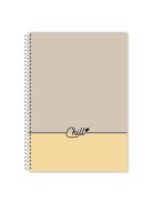 Pd School Spirálfüzet pd Uniwords A/4-80 lapos sima