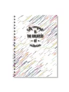 Pd School Spirálfüzet pd Inspiration A/4-100 lapos sima