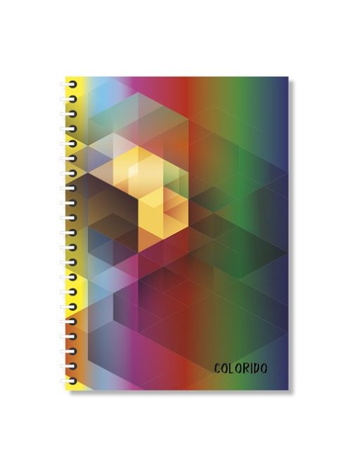 Pd School Spirálfüzet pd Colorido A/4 200 lapos sima