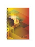 Pd School Spirálfüzet pd Colorido A/4 200 lapos sima