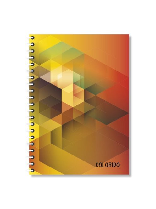 Pd School Spirálfüzet pd Colorido A/4 200 lapos sima