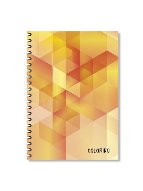 Pd School Spirálfüzet pd Colorido A/4 200 lapos sima