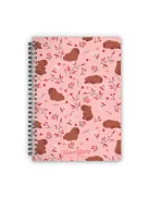 Forever Young Spirálfüzet Forever Young A/5 vonalas Capybara