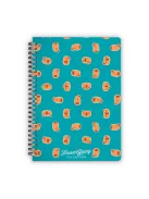 Forever Young Spirálfüzet Forever Young A/5 kockás Capybara