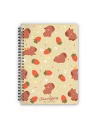 Forever Young Spirálfüzet Forever Young A/5 kockás Capybara