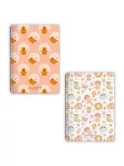 Forever Young Spirálfüzet Forever Young A/4 vonalas Capybara