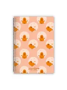 Forever Young Spirálfüzet Forever Young A/4 vonalas Capybara